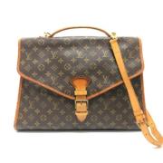 Louis Vuitton Vintage Pre-owned Bomull louis-vuitton-vskor Brown, Dam