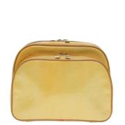 Louis Vuitton Vintage Pre-owned Laeder ryggsckar Yellow, Dam