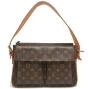 Louis Vuitton Vintage Pre-owned Canvas louis-vuitton-vskor Brown, Dam