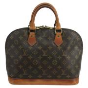 Louis Vuitton Vintage Pre-owned Canvas louis-vuitton-vskor Brown, Dam