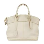 Louis Vuitton Vintage Pre-owned Laeder louis-vuitton-vskor White, Dam