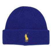 Polo Ralph Lauren Stilren Beanie Mössa Blue, Dam