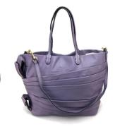 Valentino Vintage Pre-owned Laeder axelremsvskor Purple, Dam