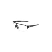 Vuarnet Sportig Svart Acetat Solglasögon med Transparent Glas Black, U...