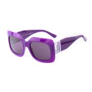 Jimmy Choo Lila Resin Solglasögon Gaya-S-Ry8Ur Purple, Dam