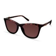 Guess Brun Resin Square Frame Solglasögon Brown, Dam