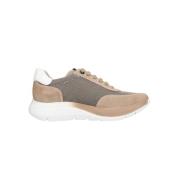 Callaghan Algoritme Sneakers i Tyg och Mocka Beige, Herr