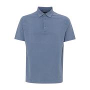 Corneliani Marinblå Klassisk Polotröja Blue, Herr