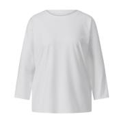 Raffaello Rossi Sporty 3/4 Sleeve Tech Jersey T-Shirt White, Dam