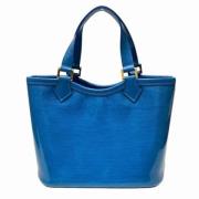 Louis Vuitton Vintage Pre-owned Tyg handvskor Blue, Dam