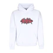 Usual Vit Hangar Hoodie med Kangaroo Ficka White, Herr