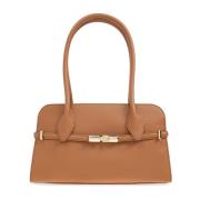 Furla Axelväska Goccia Medium Brown, Dam