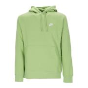 Nike Grön Fleece Hoodie Långärmad Sweatshirt Green, Herr