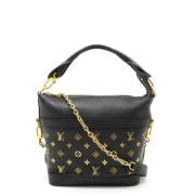 Louis Vuitton Vintage Pre-owned Laeder louis-vuitton-vskor Black, Dam