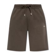 Off White Logo shorts Brown, Herr