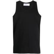 Comme des Garçons Lyxig Svart Tank Top Black, Herr