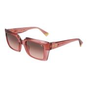 Etnia Barcelona Färgglada Cat Eye Solglasögon Gorgonia Pink, Unisex