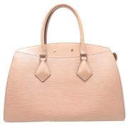 Louis Vuitton Vintage Pre-owned Laeder louis-vuitton-vskor Beige, Dam