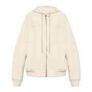 Rick Owens Sweatshirt Windbreaker Beige, Herr