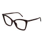 Saint Laurent Mode Glasögon SL 386 Svart Brown, Dam