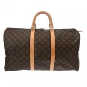 Louis Vuitton Vintage Pre-owned Tyg louis-vuitton-vskor Brown, Unisex