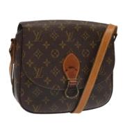 Louis Vuitton Vintage Pre-owned Canvas louis-vuitton-vskor Brown, Dam