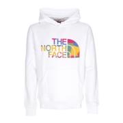 The North Face Vit Multi Hoodie Fleecefodrad Sweatshirt White, Herr