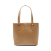 Louis Vuitton Vintage Pre-owned Laeder louis-vuitton-vskor Beige, Dam