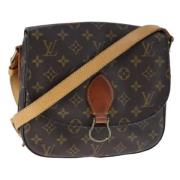 Louis Vuitton Vintage Pre-owned Canvas louis-vuitton-vskor Brown, Dam