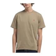 Replay Bomull T-shirt i olika färger Beige, Herr