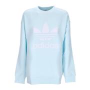 Adidas Lätt Crewneck Sweatshirt Nästan Blå Blue, Dam