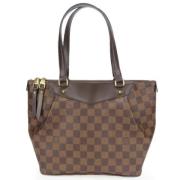 Louis Vuitton Vintage Pre-owned Canvas louis-vuitton-vskor Brown, Dam