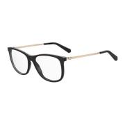 Love Moschino Svart Acetatram Glasögon Black, Dam