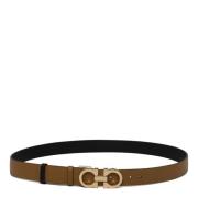 Salvatore Ferragamo Stiliga Bälteskollektion Brown, Dam