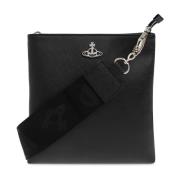 Vivienne Westwood Axelväska Squire Square Black, Unisex