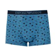 Emporio Armani 3-Pack Boxers Stiligt Komfort Set Blue, Herr