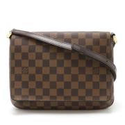 Louis Vuitton Vintage Pre-owned Plast axelremsvskor Brown, Dam