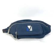 Louis Vuitton Vintage Pre-owned Bomull louis-vuitton-vskor Blue, Dam