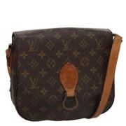 Louis Vuitton Vintage Pre-owned Canvas louis-vuitton-vskor Brown, Dam