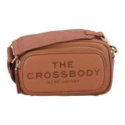 Marc Jacobs Pebble Crossbody Väska med Arganolja Brown, Dam