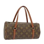 Louis Vuitton Vintage Pre-owned Canvas handvskor Brown, Dam