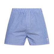 Ami Paris Boxers med logotyp Blue, Herr