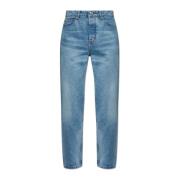 Ami Paris Tapered leg jeans Blue, Herr