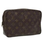 Louis Vuitton Vintage Pre-owned Canvas kuvertvskor Brown, Dam