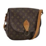 Louis Vuitton Vintage Pre-owned Canvas louis-vuitton-vskor Brown, Dam