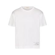 Valentino Stilren T-shirt i Trendy Design White, Herr