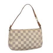 Louis Vuitton Vintage Pre-owned Canvas louis-vuitton-vskor White, Dam