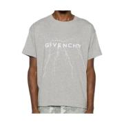 Givenchy Snygg T-shirt för vardagsbruk Gray, Herr