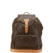 Louis Vuitton Vintage Pre-owned Canvas ryggsckar Brown, Dam