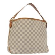 Louis Vuitton Vintage Pre-owned Laeder axelremsvskor White, Dam